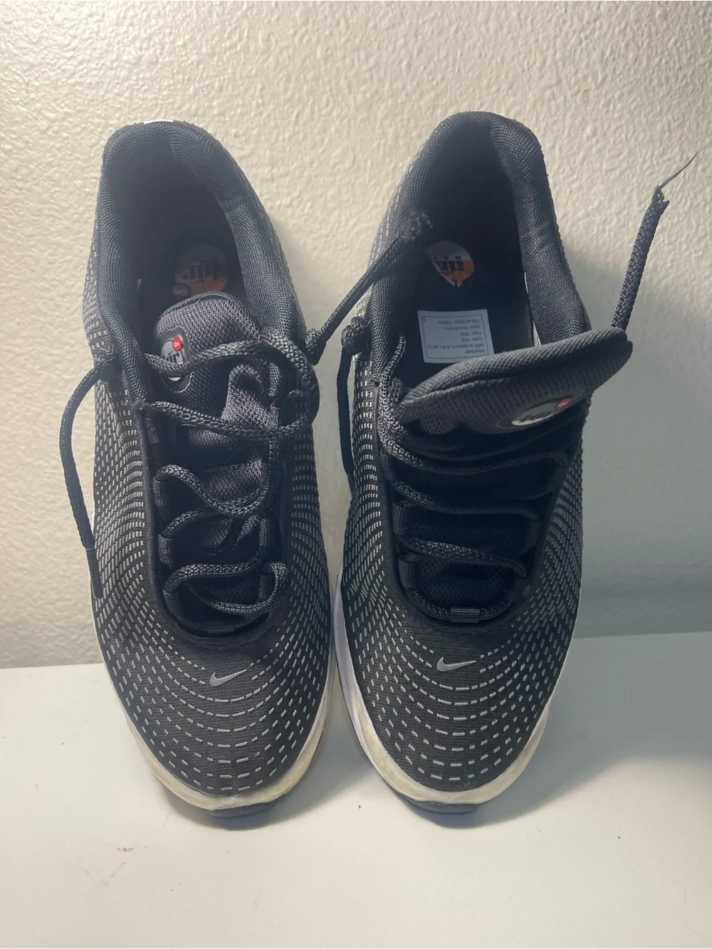 Nike Black and White Men's Running Sneakers